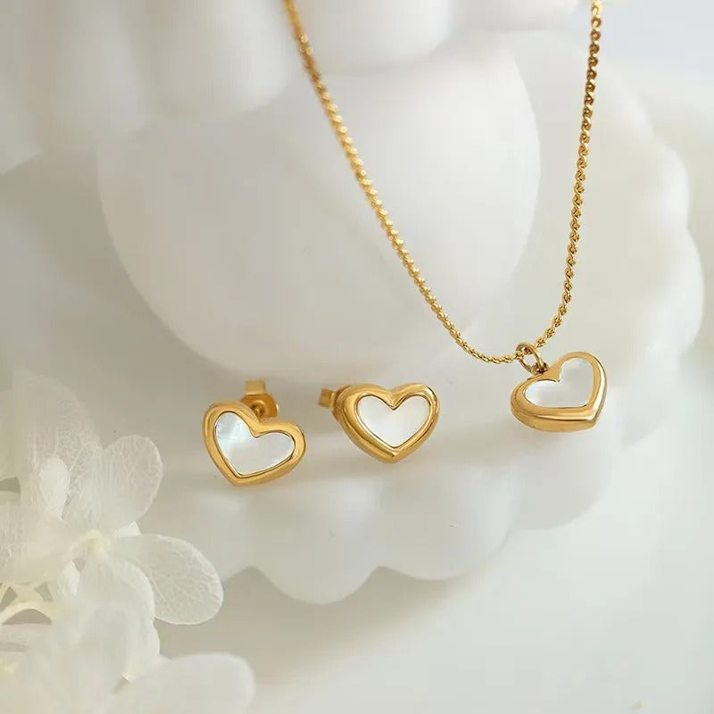 SET CADENA + ARETES ACERO